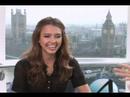 Jessica Alba superhero interview on the London EYE