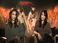 Interview with Jessica Alba and Michelle Rodriguez for Machete