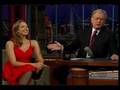 Jessica Alba on Letterman 01/28/08