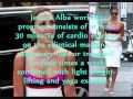 Jessica Alba Workout and Diet Program!